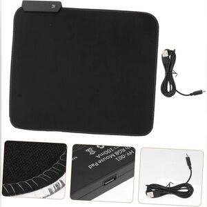 FSD-15 RGB Soft Cloth Mouse Pad with LED Lighting